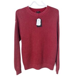 Youth XL 14 / Adult Small/Med Washed Ribbed Crewneck Pullover Sweater Art Class